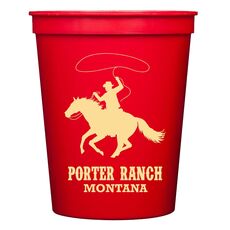 Lasso Cowboy Stadium Cups