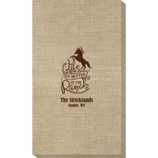 Life is Better At The Ranch Bamboo Luxe Guest Towels