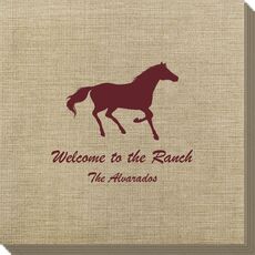 Galloping Horse Bamboo Luxe Napkins