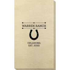 Horseshoe Bamboo Luxe Guest Towels