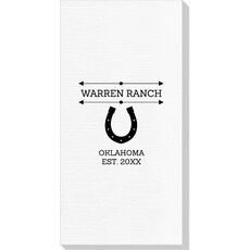 Horseshoe Deville Guest Towels