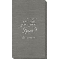 What Did You Expect Bamboo Luxe Guest Towels