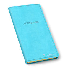 Leather Pocket Address Book (3.25 x 6 in)