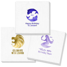 Pick Your Zodiac Deville Napkins