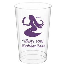 Pick Your Zodiac Clear Plastic Cups