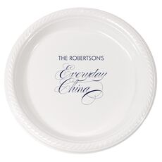 Everyday China Plastic Plates
