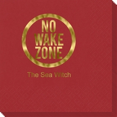 No Wake Zone Napkins