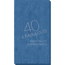 40 & Fabulous Bali Guest Towels