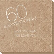60 and Sensational Bali Napkins