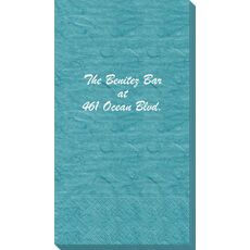 Any Text You Want Bali Guest Towels