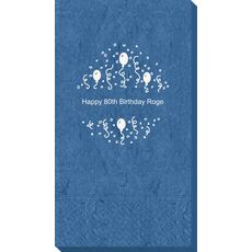 Balloons and Streamers Bali Guest Towels