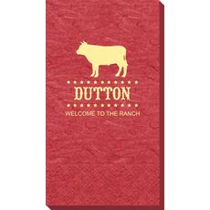 BBQ Cow Bali Guest Towels
