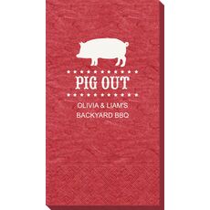 BBQ Pig Bali  Guest Towels