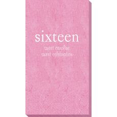 Big Number Sixteen Bali Guest Towels