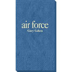 Big Word Air Force Bali Guest Towels