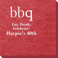 Big Word BBQ Bali Napkins