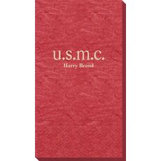 Big Word U.S.M.C. Bali Guest Towels