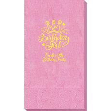 Birthday Girl Bali Guest Towels