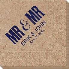 Bold Mr & Mr Bali Napkins