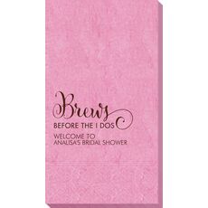 Brews Before The I Dos Bali Guest Towels