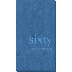 Big Number Sixty Bali Guest Towels