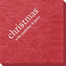Big Word Christmas Bali Napkins