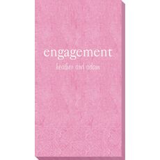 Big Word Engagement Bali Guest Towels