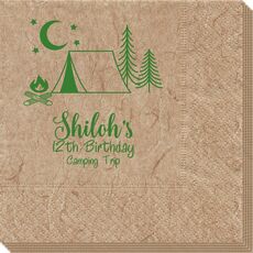 Camping Under The Stars Bali Napkins