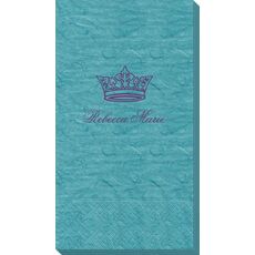 Delicate Princess Crown Bali Guest Towels