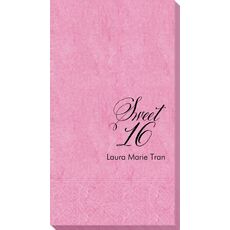 Elegant Sweet Sixteen Bali Guest Towels