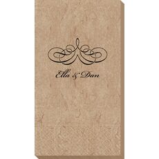 Magnificent Scroll Bali Guest Towels