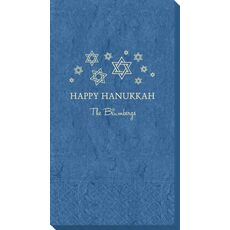 Modern Jewish Star Galaxy Bali Guest Towels