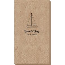 Sailboat Bali Guest Towels