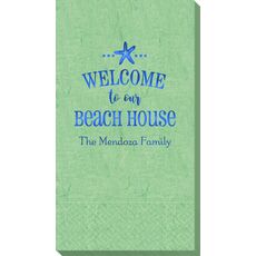 Welcome to Our Beach House Bali Guest Towels