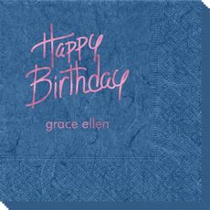 Fun Happy Birthday Bali Napkins