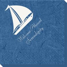 Large Sailboat Bali Napkins