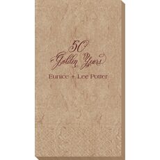 Elegant 50 Golden Years Bali Guest Towels