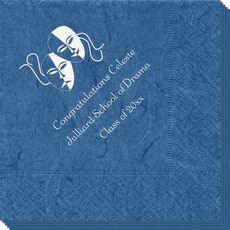Tragedy and Comedy Masks Bali Napkins