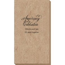 Elegant Anniversary Celebration Bali Guest Towels