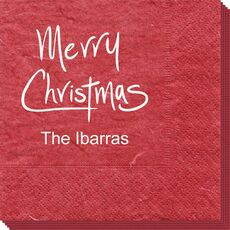 Fun Merry Christmas Bali Napkins