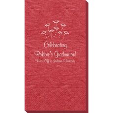 Hat Toss Graduation Bali Guest Towels