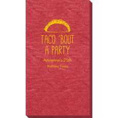 Taco Bout A Party Bali Guest Towels