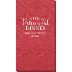 The Rehearsal Dinner Bali Guest Towels