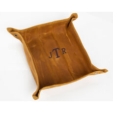 Large Waxed Canvas Desk Tray