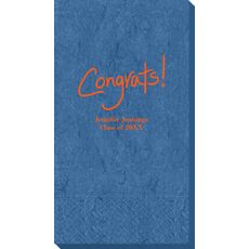 Fun Congrats Bali Guest Towels