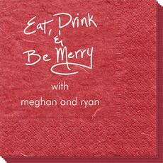 Fun Eat Drink & Be Merry Bali Napkins
