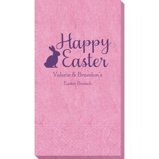 Script Happy Easter Bunny Bali Guest Towels