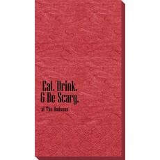 Eat Drink & Be Scary Bali Guest Towels