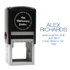 Modern Large Name Self-Inking Stamp
