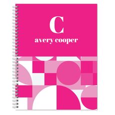 Abstract Pattern Spiral Notebook